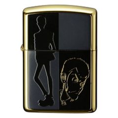 未使用　ルパン三世　次元　ジッポライター ZIPPO トリプルシルエット Amazon.co.jp: ルパン三世 次元 ジッポライター Z I P P O