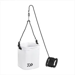 ダイワ バケツ 水くみバッカン S19(K)ホワイトのサムネイル