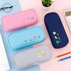 ペンケース スタンド 大容量 オックスフォード布 ペン立て 筆箱 多機能 タテヨコ ペンポーチ 文具バッグ 中小学生 高校生 大学生 男の子 女の子 子供#cupload82036