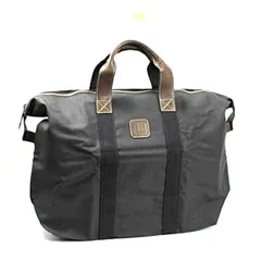 ダンヒル 折り畳み ボストンバッグ と収納バッグ ナイロン ブラウン 中古