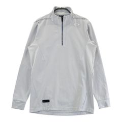サイズ：M ADMIRAL アドミラル  ジップ ナイロンジャケット  ホワイト系 [240101437432] ゴルフウェア メンズ ストスト Admiral Golf アドミラルゴルフ メンズ ウェア フラッグ ジップ