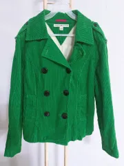 モンヴィンテージ ( M ) トミーヒルフィガーウィメンズゴールデンコーデュロイジャケット