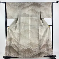 袋帯 坂東三津五郎 七宝 鱗模様 花菱 笹 金糸 銀糸 着物 042a p