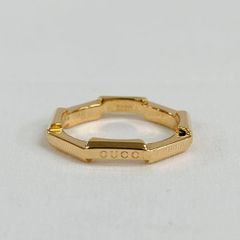 GUCCI グッチ Link to Love ミラーリング K18 指輪 6号