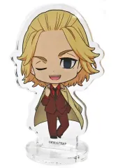 【中古】アクリルスタンド・アクリルパネル 佐野万次郎 「TSUTAYA×東京リベンジャーズ スーツVer.描き下ろしPOP UP SHOP アクリルぷちスタンド」