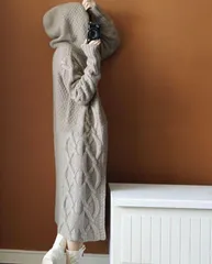 レディース ニットカーディガン ロングカーディガン アウター トップス 秋冬 ニット