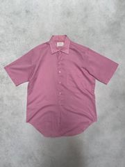 70s〜 pink rayon shirt open color - メルカリ