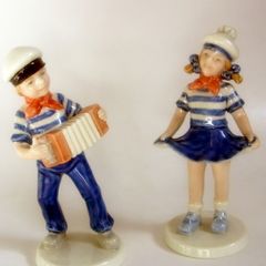 ROYAL COPENHAGENミレニアム フィギュリン ペア 2004年 陶器 - メルカリ