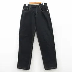 W31/古着 ビューグルボーイ ジーンズ メンズ 90s コットン 黒 ブラック 25mar10 中古 ボトムス ジーパン Gパン ロング パンツ