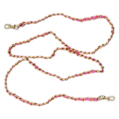 【数量限定】ショルダーベルト ネックストラップ 肩紐 紐 ストラップ バッグチャーム ショルダー 金具付き バッグ （ピンク） チェーン PR-SHOULST-PK ショルダーストラップ