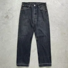 90年代 Levi's ユーロリーバイス 501 ブラックデニムパンツ メンズW30相当 