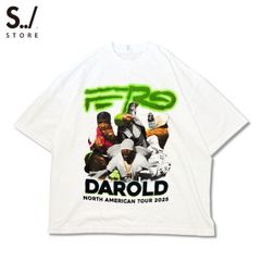 "THE DAROLD: NORTH AMERICAN TOUR 2025" PROMO S/S TEE