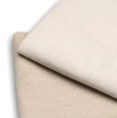 【新着商品】コットンリネン 約1m～5m×幅155cm (白よりのベージュ・ハーフサイズ) 生成り 生地 綿麻 手芸用 moonfarm
