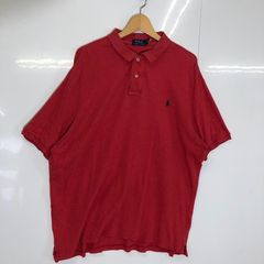 N182−4○ Polo by Ralph Lauren ポロシャツ レッド L - メルカリ