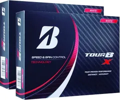 X_ホワイト_２ダース ２ダース BRIDGESTONE(ブリヂストン)ゴルフボール TOUR ツアー B X 2022年モデル 12球入 (X_ホワイト_２ダース)