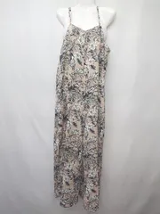 ◇ ⊂ KBF ケービーエフ URBAN RESEARCH 花柄 オールインワン サイズOne ベージュ グレー グリーン系 レディース P  【1407260042167】