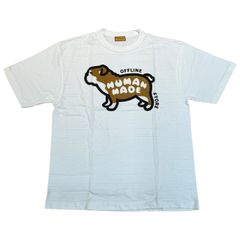 Human made オフラインストア限定 TEE ブルドック 白L