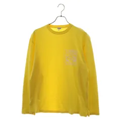 LOEWE (ロエベ) エンブロイダリーロゴ長袖Tシャツカットソー イエロー H526Y22X47のサムネイル