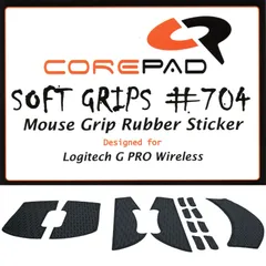 Corepad Soft Grips for Logitech G403/G603/G703 Series - Black - us