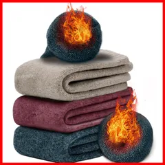 【在庫処分】【特価商品】【人気商品】【特価セール】【在庫セール】冬 北海道で履いても暖かい・極厚雲感裏パイル・ウール30％以上 レディース ウールソックス 防菌防臭 防寒保温 蒸れず 靴下 耐久性 伸縮性 カジュアルソックス 男女兼用 ソックス厚手 [APIK