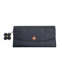 LOUIS VUITTON ルイ ヴィトン M68327/CA1119 長財布 アンプラントポルトフォイユエミリ モノグラム ネイビー系  [240001788273]