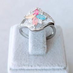 ☆NEW☆トルコ製 ジルコニア&925silver リング