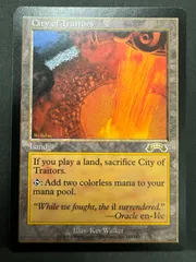 EX]裏切り者の都/City of Traitors EXO MTG 再録禁止