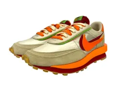 NIKE (ナイキ) CLOT×Sacai×LD Waffle Orange Blaze DH1347-100 28cm UK9 EUR44 BR42 CN280(2.5) オレンジ メンズ/009