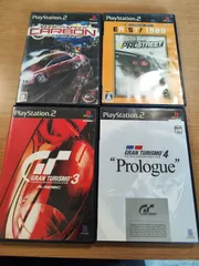 PS2 ソフトまとめ売り⑤ グランツーリスモ3 グランツーリスモ4 プロローグ　ニード・フォー・スピード プロストリート　ニード・フォー・スピード カーボン