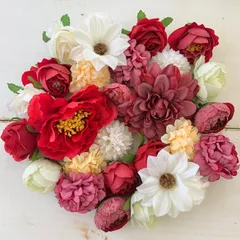 【No.17】たっぷり.｡.:*♡花材詰め合わせ 花材・造花・アーティフィシャルフラワー・パーツ