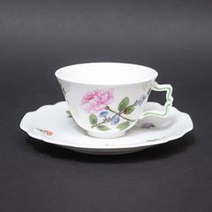 アウガルテン リヒテンシュタイン モカカップ＆ソーサー