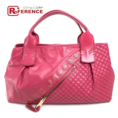 マークジェイコブス ロゴ キルティング ハンドバッグ トートバッグ レザー