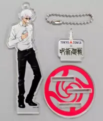 【中古】アクリルスタンド・アクリルパネル 五条悟(サングラス) 「呪術廻戦 in 東京タワー 呪術高専の課外授業 描き下ろしアクリルスタンド」