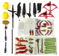 【中古】食玩 トレーディングフィギュア 4.ウェポンセットB 「SO-DO CHRONICLE 仮面ライダー鎧武3」