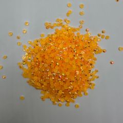 ミルキーストーン　ラインストーン　デコストーン 　オレンジ