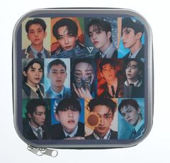 SEVENTEEN セブチ グッズ CDケース/DVDケース (20枚収納 可能) K-POP