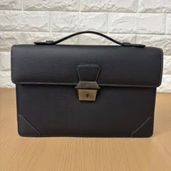 ▪️【美品】dunhill ダンヒル セカンドバッグ サイドカー ガンメタル ブラック  L3F290A ワンハンドルバッグ 鍵付き