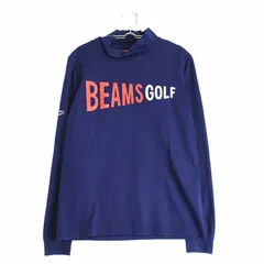 【美品】【BEAMS GOLF】紺メンズL＊モックネック＊ハイネック＊ビームス 2025年最新】beamsゴルフ モックネックの人気アイテム - メルカリ
