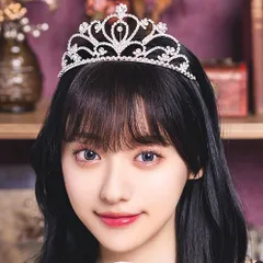 ハピバ ティアラ　シャーロット　　[卒業 誕生日 リンセス お姫様 女王様 アクセサリー 仮装 ハッピーバースデー 誕生日パーティー お祝い 誕生日会 撮影会 自撮り 主役 ヒロイン イベント]【B-3426_908555】