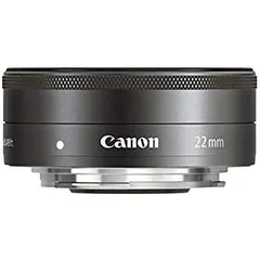 【美品】単焦点レンズ Canon EF-M22F2 STM SL レンズフード付 Canon EF-M22F2 STM☆レンズフード付☆キャノン☆パンケーキレンズ