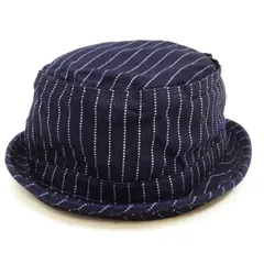 【在庫品】ボーラーハット　13㌉デニム　ファインステッチ仕様　M〜L 在庫品】ボーラーハット 13㌉デニム ファインステッチ仕様 M〜L