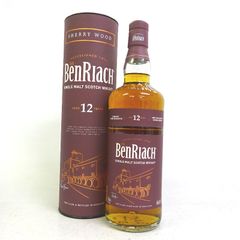 ウイスキーベンリアック 12年 シングルモルト シェリーウッド 700ml