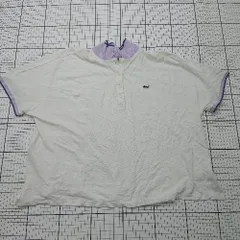 ◇ ⊂ LACOSTE ラコステ ワニ刺繡入り 半袖 半袖ポロシャツ サイズL ホワイト系 メンズ E  【1508260029247】