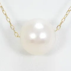 K10YG ネックレス パール 総重量約1.1g 約45cm