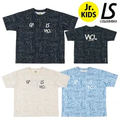 （新品）ルースイソンブラ/LUZ e SOMBRA ジュニアプラクティスシャツ/CP W.O.L PATTERN DRY TEE（L2251209）