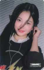 【中古】コレクションカード(女性) [ホロ仕様]：LE SSERAFIM/HONG EUNCHAE(ホン・ウンチェ)/CD「ANTIFRAGILE」(正規盤)LE SSERAFIM Weverse Shop JAPAN特典ホロクリアフォトカード