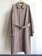 【新品】 YOKE（ヨーク）DOWNSIZING BAL COLLAR COAT YK20SS0101C GLEN CHECK