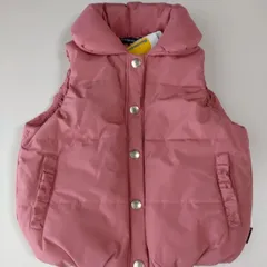 831 90cm moujonjon ムージョンジョン　女の子用中綿ベスト　新品未使用品　100cm 110cm 120cm 130cm　140cm