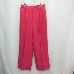 ◇ ⊇ MONO-MART モノマート カジュアルパンツ サイズL レッド レディース E  【1502180023309】