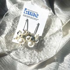 【錆びないｺｰﾃｨﾝｸﾞ】2点のみ　パールミラーピアス